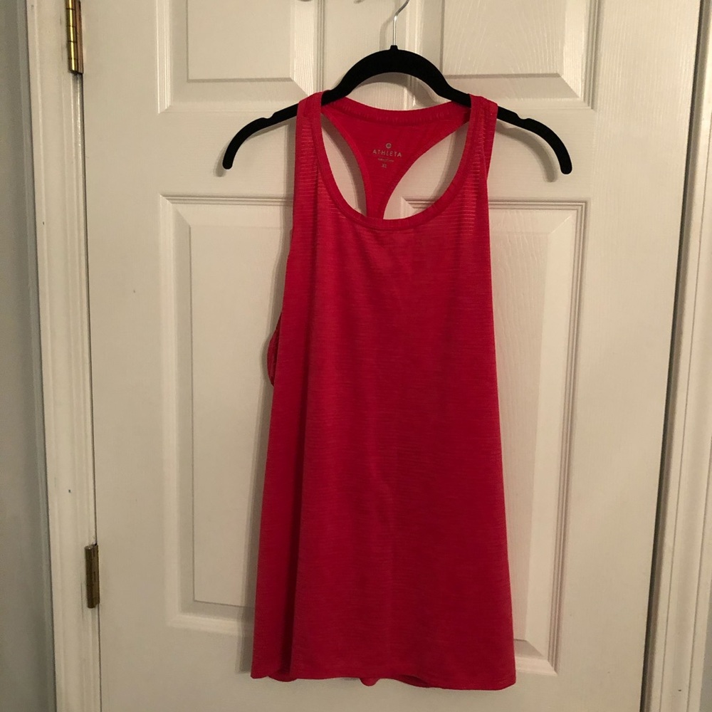 Athleta pink tank top
